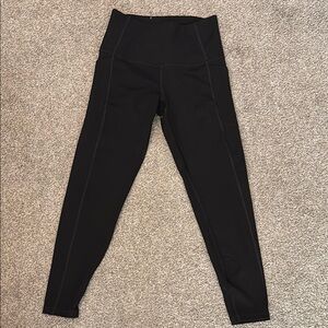 Victoria's Secret Black Leggings with Elastic Waistband